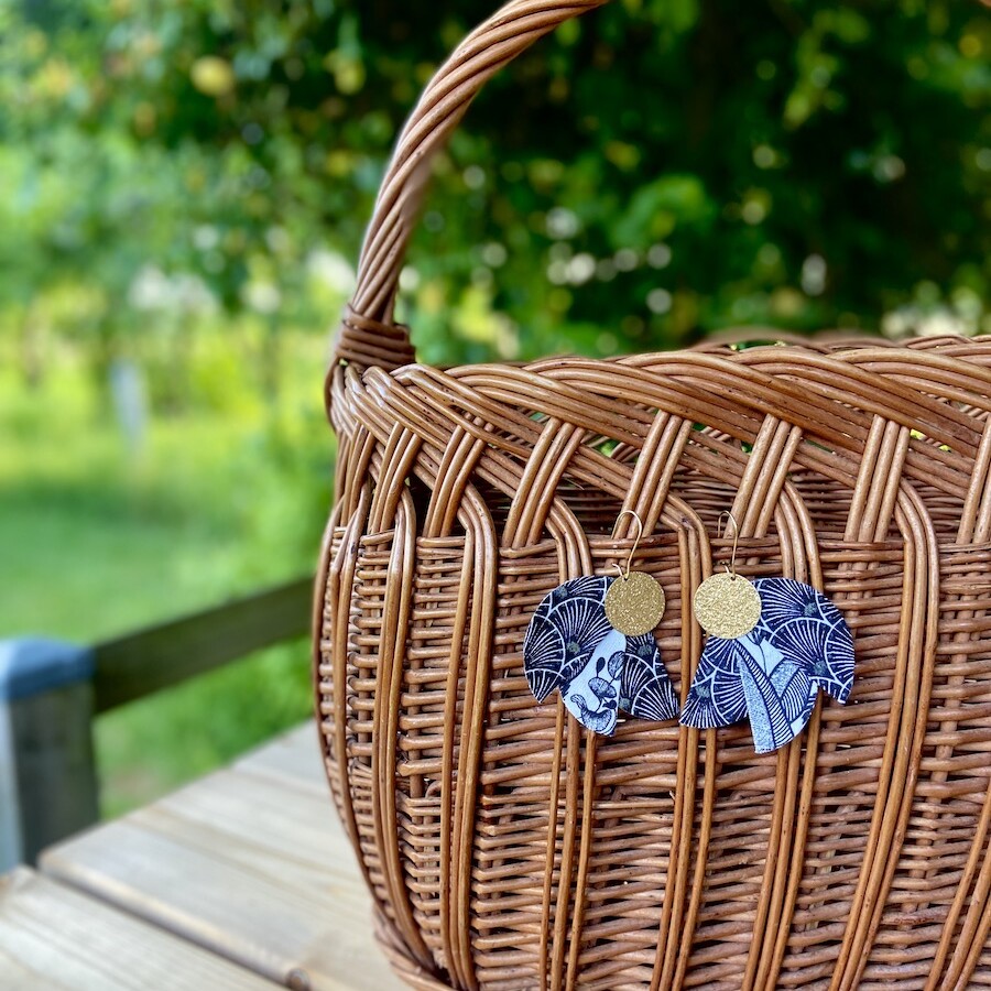 Bijoux tissus unique 