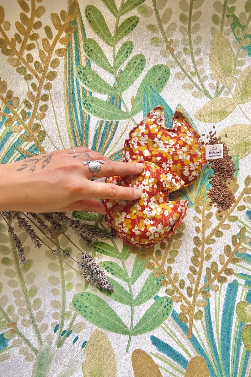 chaufferettes mains ; bouillottes de poche naturelles