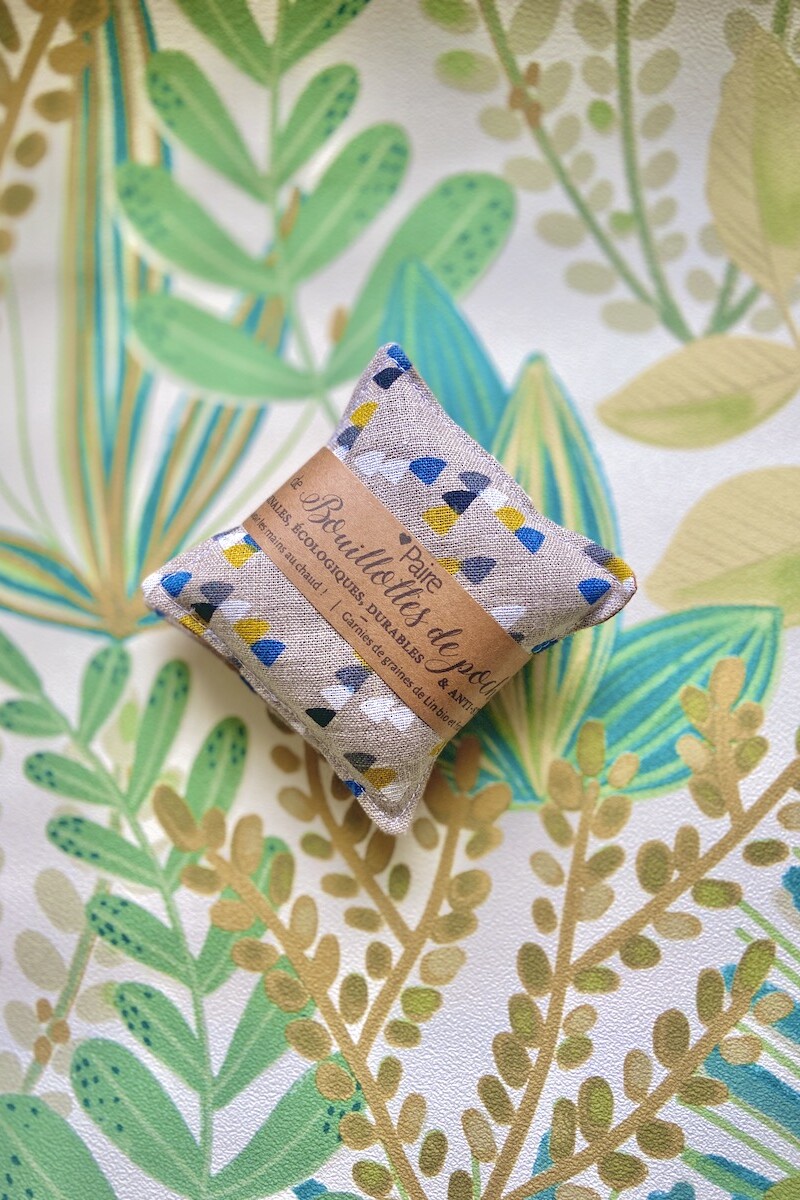 chaufferettes mains ; bouillottes de poche naturelles